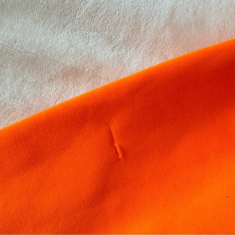 Nike Infants Hoodie Jacket Hooded Zip-up Therma-Fit Orange Size 18-Months - Picture 8 of 8